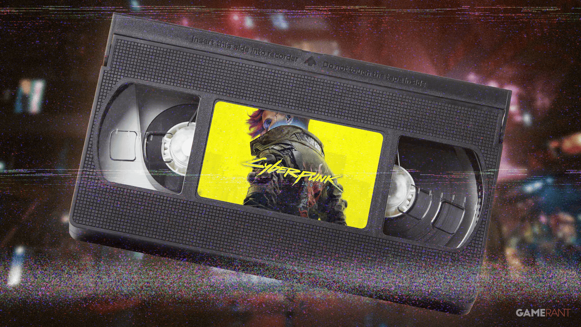 تحديث جديد في لعبة Cyberpunk 2077 يعيد أجواء الثمانينيات بلمسات VHS  المميزة