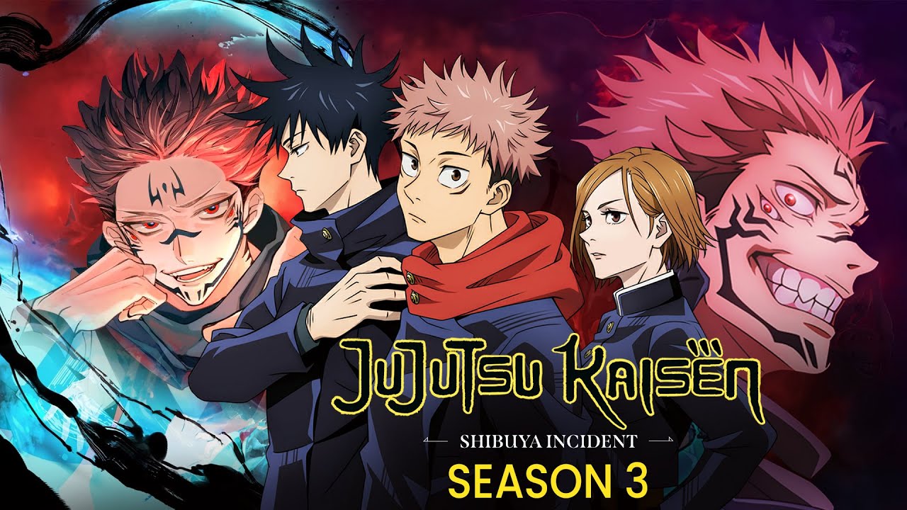 الموسم الثالث من أنمي JUJUTSU KAISEN يبرز هيرومي هيغوروما في الملصق الجديد  للحلقة