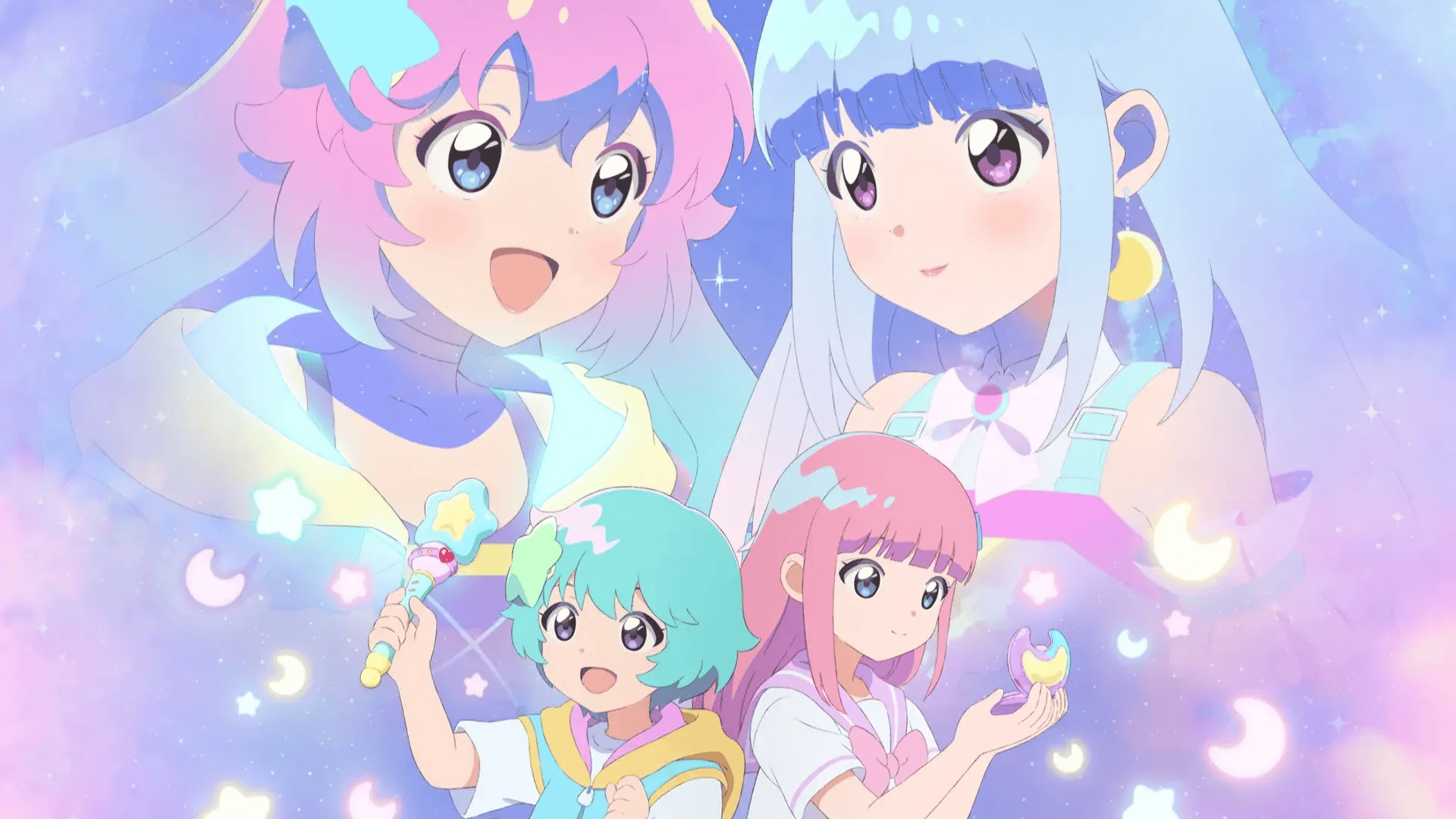 أنمي Magical Sisters Lulutto Lilly يكشف عن ملصق رئيسي ومقطع دعائي جديد